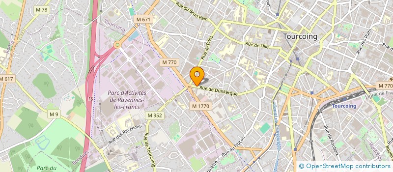 localisation de l'entreprise PROTEIN'SYSTEM à TOURCOING