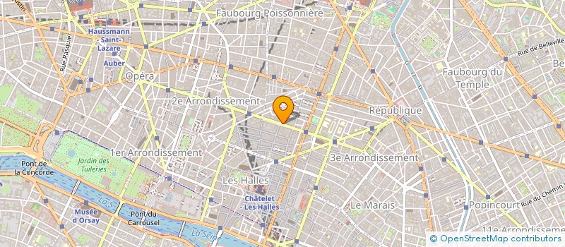 localisation de l'entreprise PROTEINES SAS à PARIS