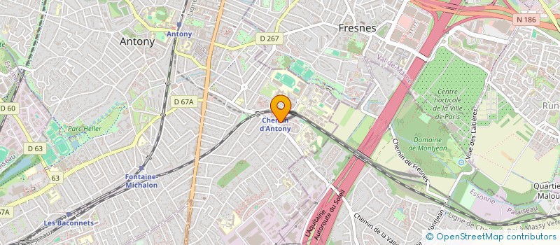 localisation de l'entreprise PROTEK ENERGIE  SAVIGNY-LE-TEMPLE