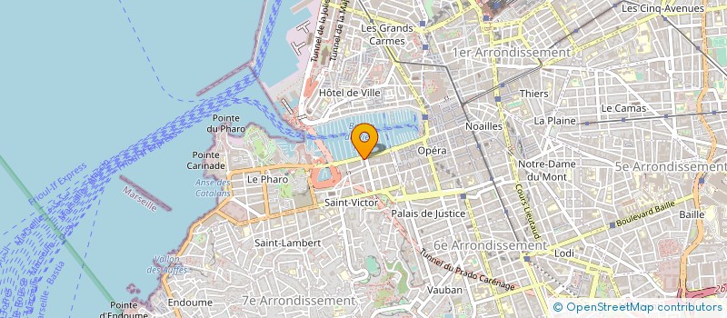 localisation de l'entreprise PROTEKSEA.COM à MARSEILLE