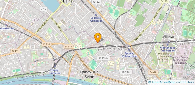 localisation de l'entreprise PROTEKT SERVICES à EPINAY-SUR-SEINE