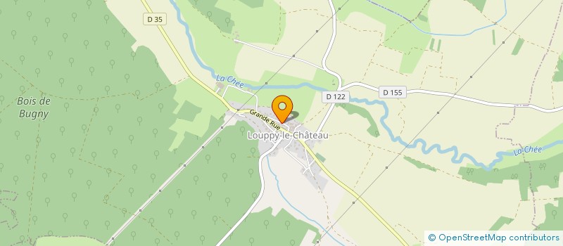 localisation de l'entreprise PROTEUS à LOUPPY-LE-CHATEAU