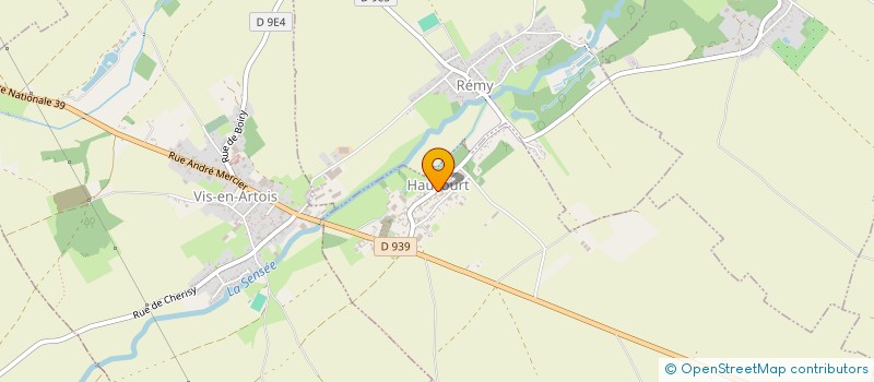 localisation de l'entreprise PROTEX FRANCE à HAUCOURT