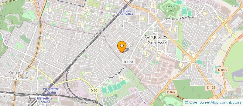 localisation de l'entreprise PROTEXI ALARME à GARGES-LES-GONESSE