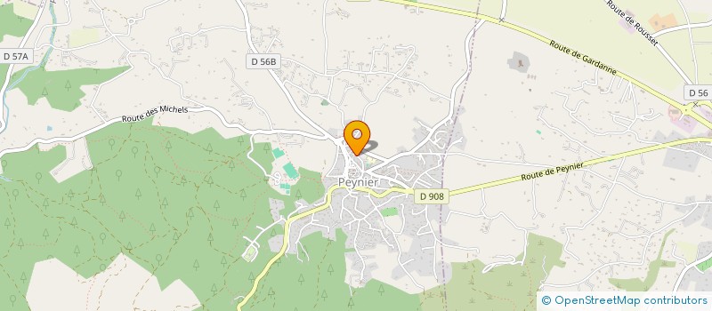 localisation de l'entreprise PROTEXIA INCENDIE 13  PEYNIER