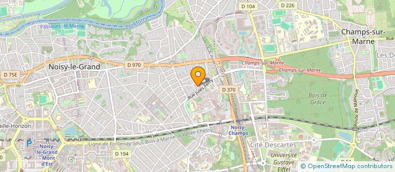 localisation de l'entreprise PROTEXIA SECURITE PRIVEE  NOISY-LE-GRAND