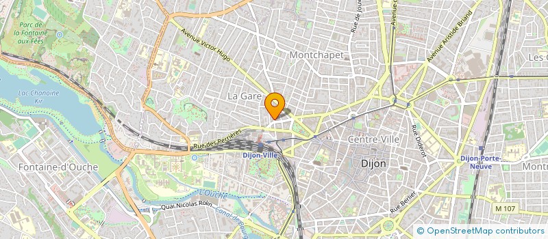 localisation de l'entreprise PROTHEA à DIJON