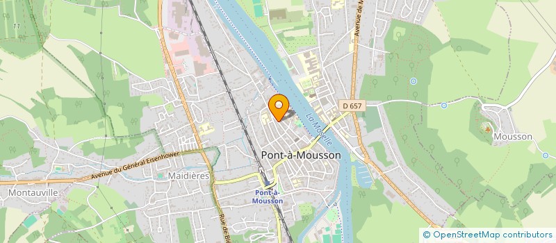 localisation de l'entreprise PROTHECDENT à PONT-A-MOUSSON