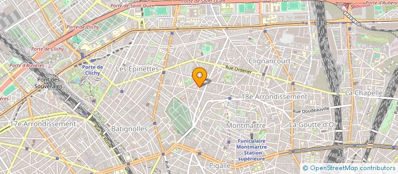 localisation de l'entreprise PROTHEE  PARIS