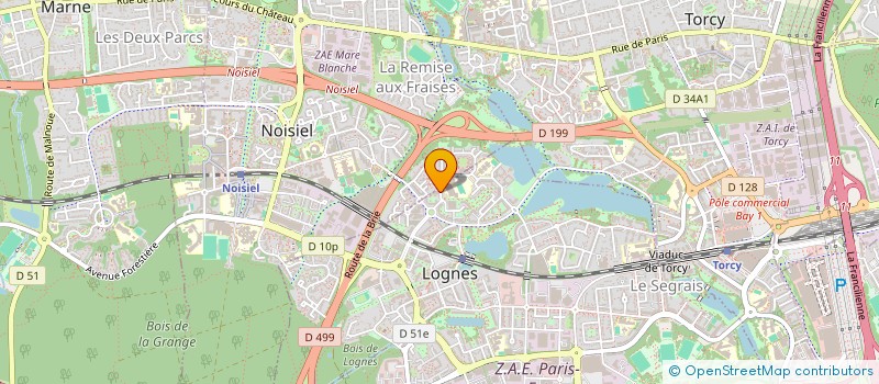localisation de l'entreprise PROTHEIA à LOGNES