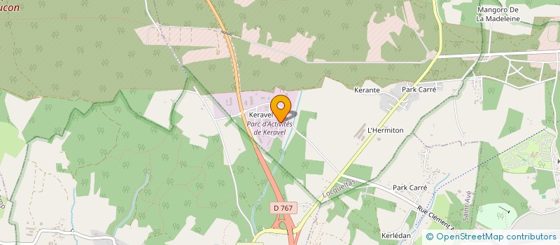 localisation de l'entreprise PROTHERM à LOCQUELTAS