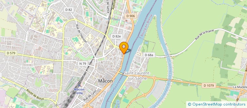 localisation de l'entreprise PROTHERM 71 à MACON