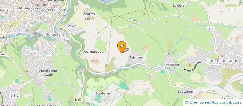 localisation de l'entreprise PROTHERMA  SAINTE-RADEGONDE