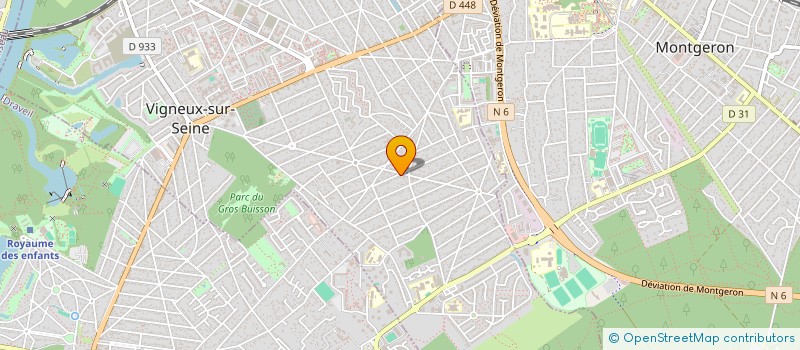 localisation de l'entreprise PROTHERMEX à VIGNEUX-SUR-SEINE