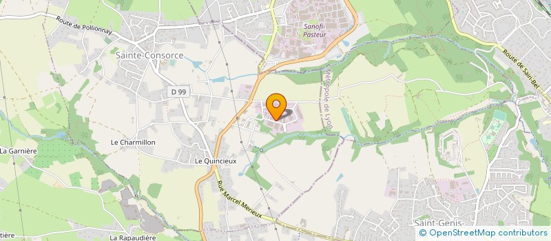 localisation de l'entreprise PROTHERMO  RILLIEUX-LA-PAPE