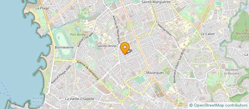 localisation de l'entreprise PROTHESE 7 à MARSEILLE