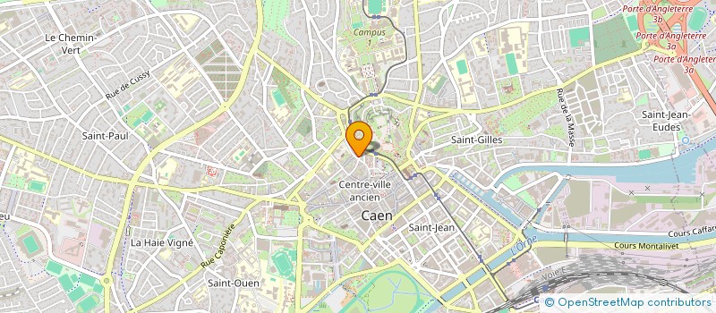 localisation de l'entreprise PROTHESE DENTAIRE à CAEN