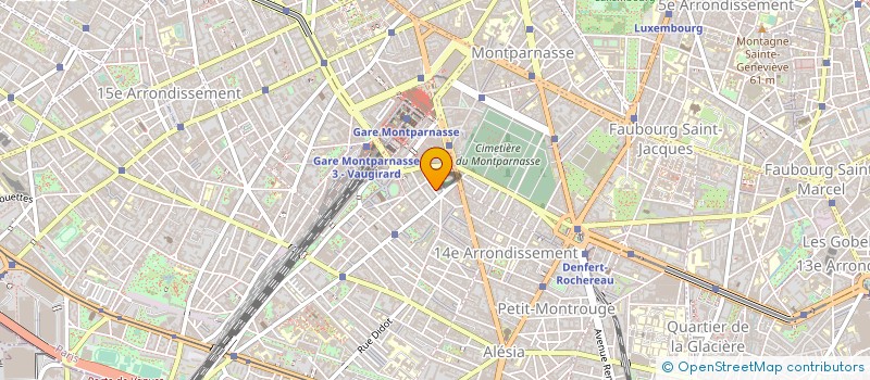localisation de l'entreprise PROTHESE DENTAIRE FORMULIN FRANCE à PARIS