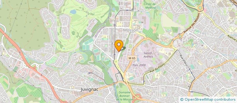 localisation de l'entreprise PROTHESE ET IMPLANT ACADEMIE à MONTPELLIER