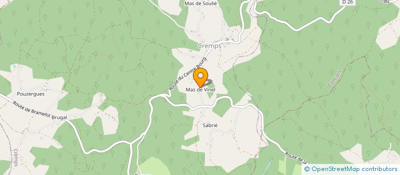 localisation de l'entreprise PROTHEUS  CREMPS