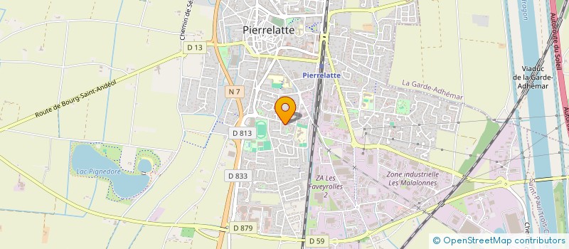 localisation de l'entreprise PROTHIM à PIERRELATTE