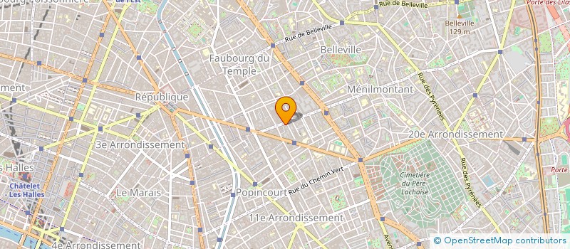 localisation de l'entreprise PROTHODENT à PARIS