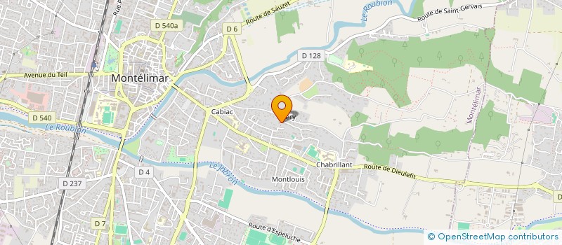 localisation de l'entreprise PROTHON CONSULTING à MONTELIMAR