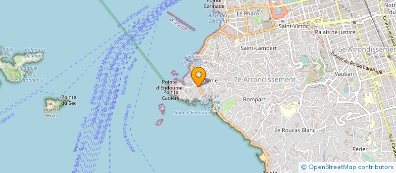 localisation de l'entreprise PROTIS à MARSEILLE