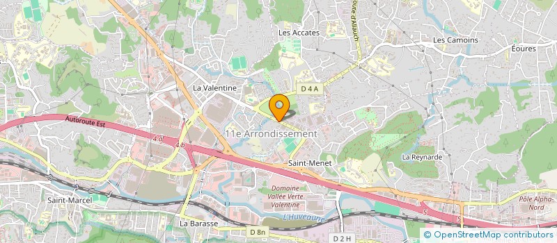 localisation de l'entreprise PROTIS CFD à MARSEILLE