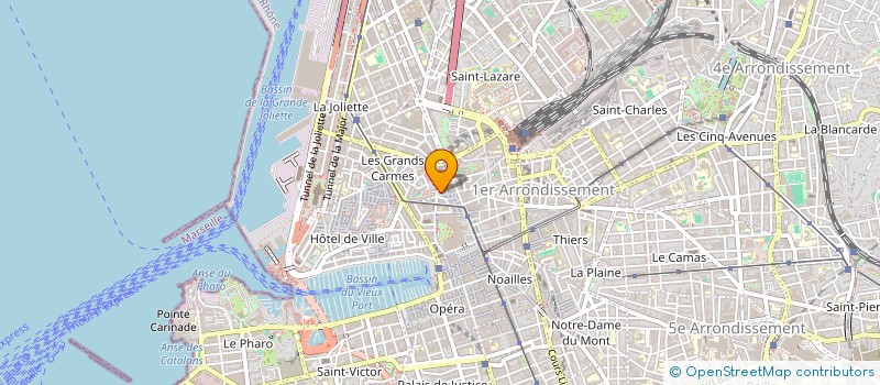 localisation de l'entreprise PROTIS DEVELOPPEMENT à MARSEILLE