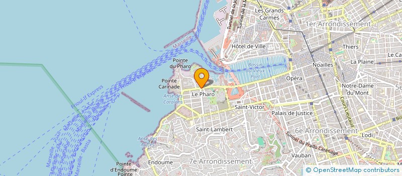 localisation de l'entreprise PROTISVALOR MEDITERRANEE à MARSEILLE