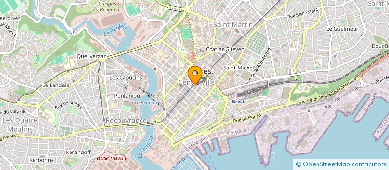 localisation de l'entreprise PROTLB  BREST
