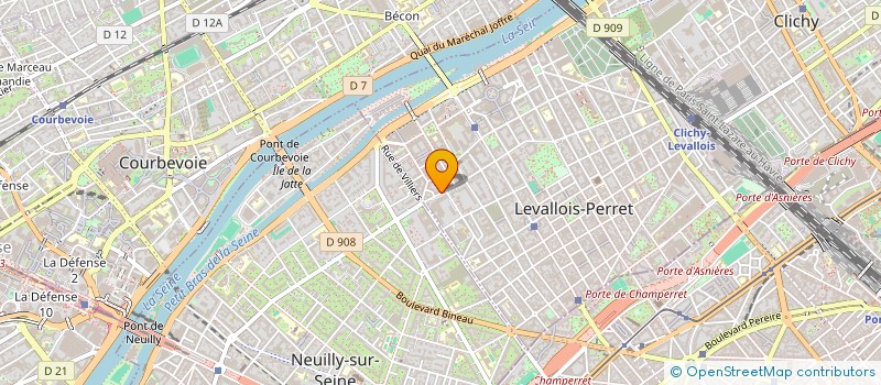 localisation de l'entreprise PROTO CALL à LEVALLOIS-PERRET