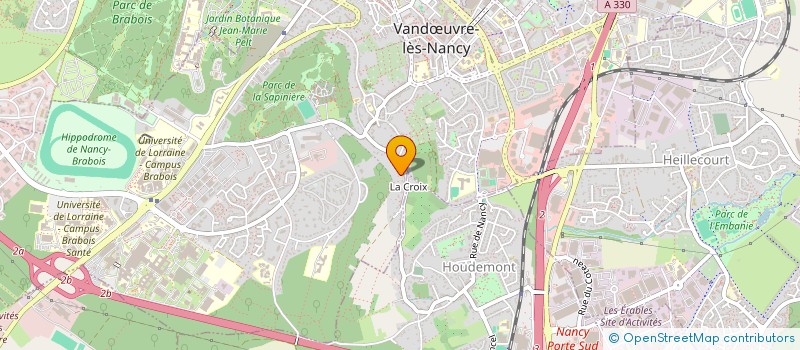 localisation de l'entreprise PROTO CONCEPT à VANDŒUVRE-LES-NANCY
