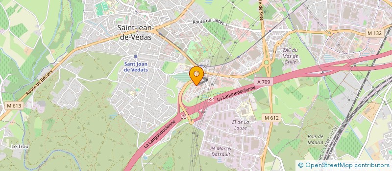 localisation de l'entreprise PROTOCODE TECH à MONTPELLIER