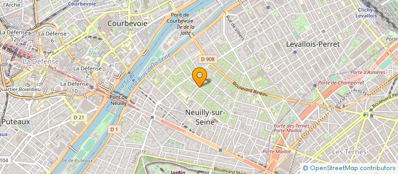 localisation de l'entreprise PROTOCOL à NEUILLY-SUR-SEINE