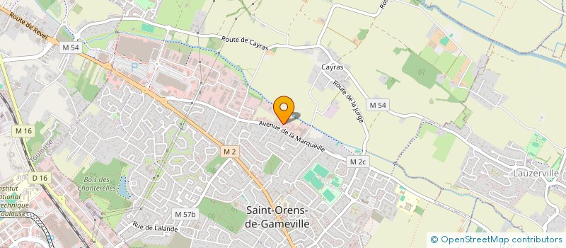 localisation de l'entreprise PROTOCOLE à SAINT-ORENS-DE-GAMEVILLE