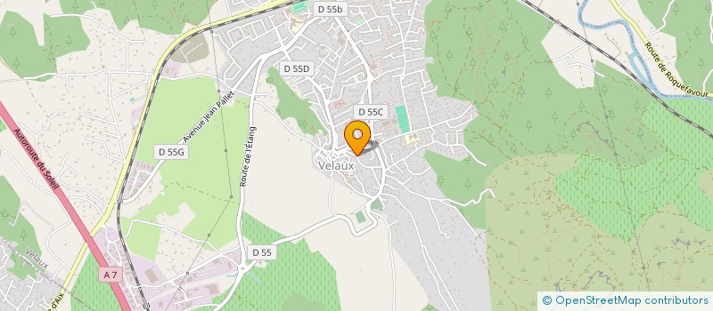 localisation de l'entreprise PROTOFILE TEAM à VELAUX