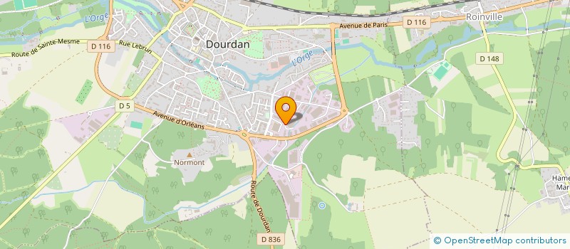 localisation de l'entreprise PROTOLAB à DOURDAN