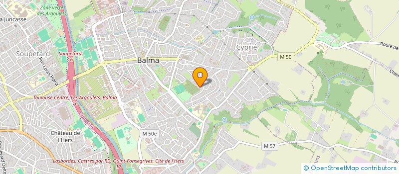 localisation de l'entreprise PROTOSIS  BALMA