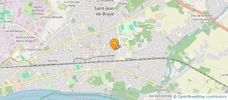 localisation de l'entreprise PROTOSPORT à SAINT-JEAN-DE-BRAYE