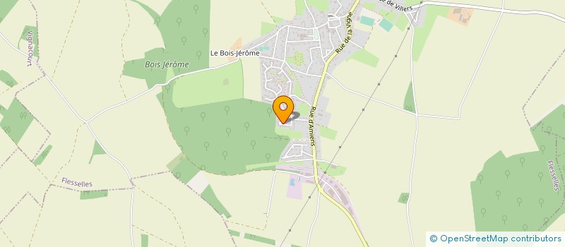 localisation de l'entreprise PROTOSTYL à FLESSELLES