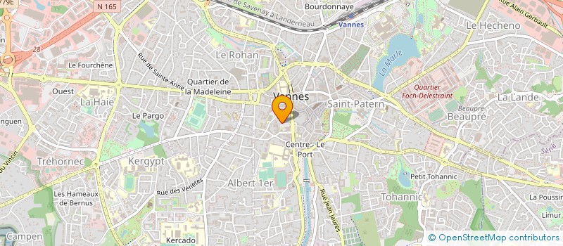 localisation de l'entreprise PROTOTYPE  VANNES