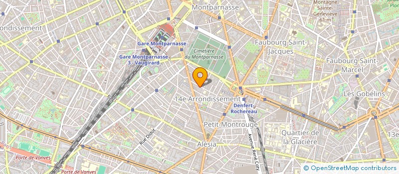 localisation de l'entreprise PROTOTYPE ONE  PARIS