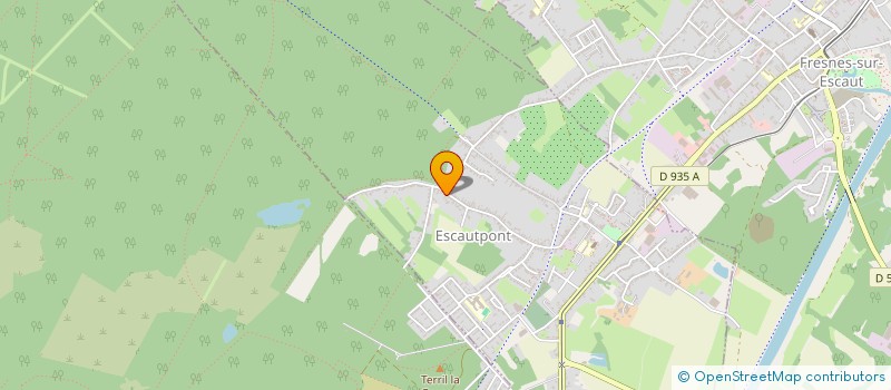 localisation de l'entreprise PROTUBE INDUSTRIE  ESCAUTPONT