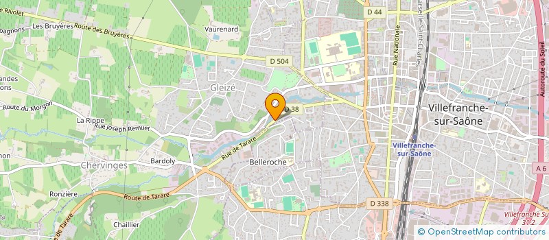 localisation de l'entreprise PROTURBO à GLEIZE