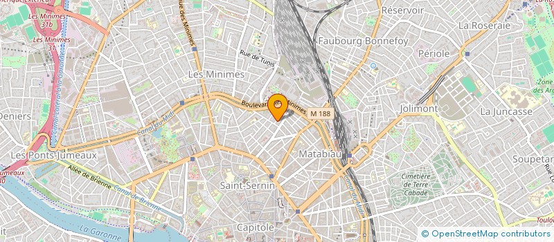 localisation de l'entreprise PROUSINE à TOULOUSE
