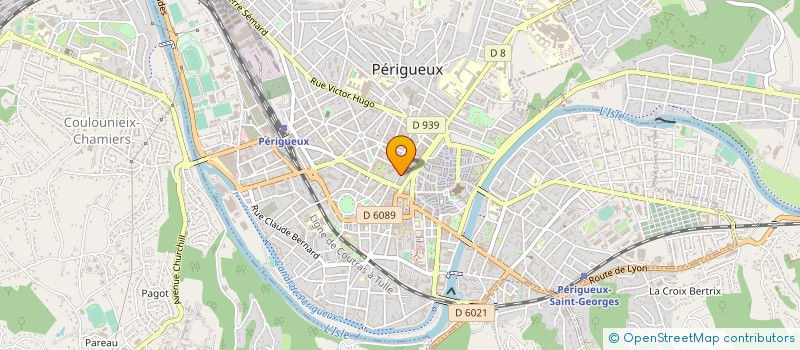 localisation de l'entreprise PROUST INTERNATIONAL GEMMES à PERIGUEUX