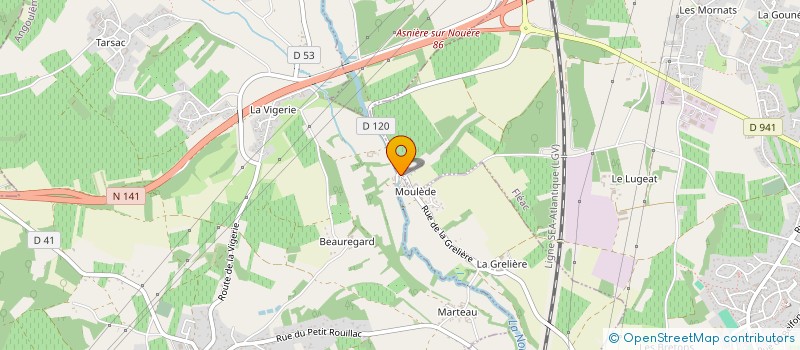 localisation de l'entreprise PROUST INVEST à SAINT-SATURNIN
