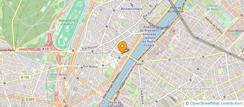 localisation de l'entreprise PROUVEZE ASSURANCES  PARIS